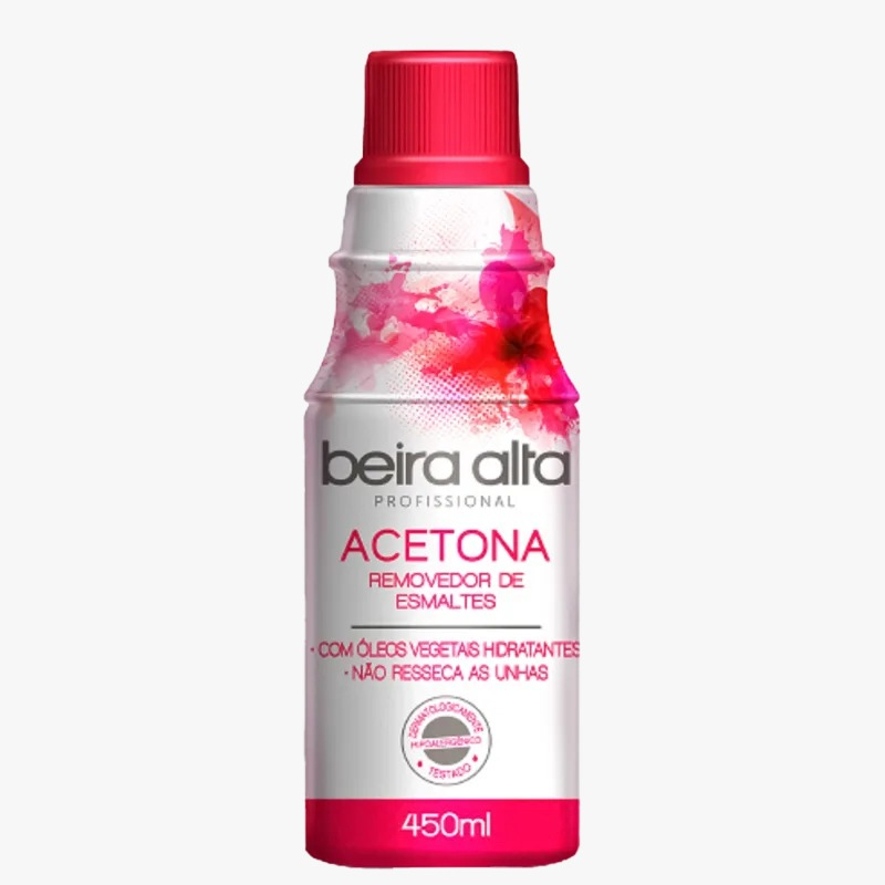 Removedor De Esmalte a Base de Acetona Beira Alta 450ml