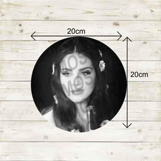 Papel Arroz para Bolo de 20cm - Lana Del Rey