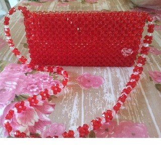 beaded bag , bolsa de miçanga/bolsa feminina de cristal