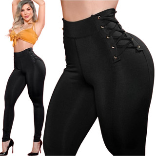 Calça Legging Levanta Bumbum Modeladora Chapa Barriga