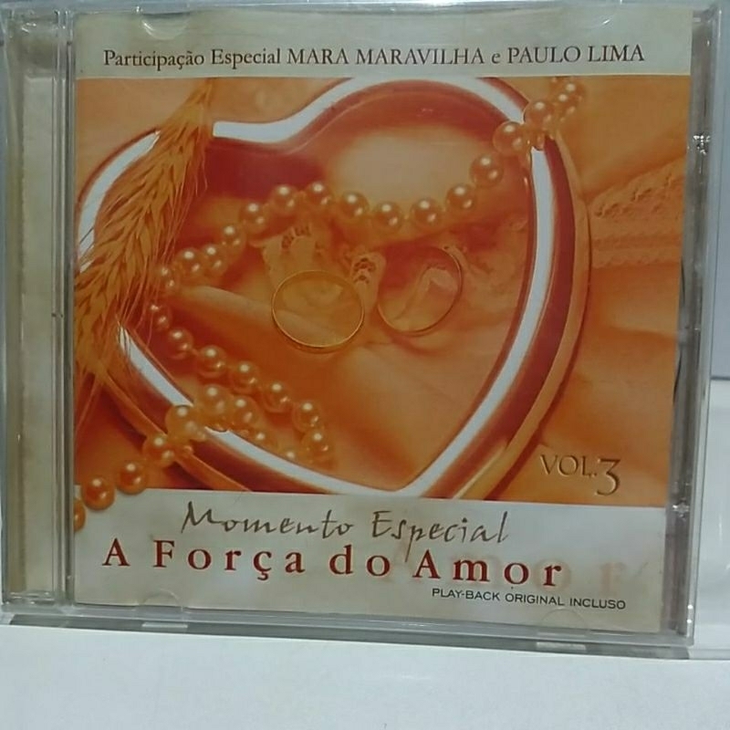 CD MOMENTO ESPECIAL -VOLUME 03 A FORÇA DO AMOR 31032