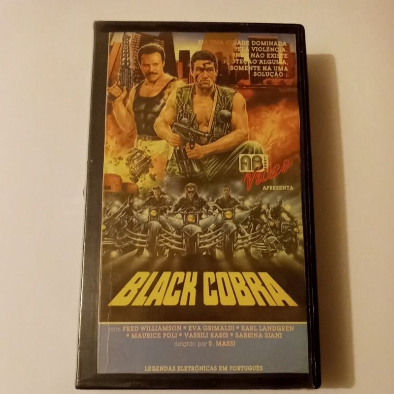 VHS BLACK COBRA / FRED WILLIAMSON