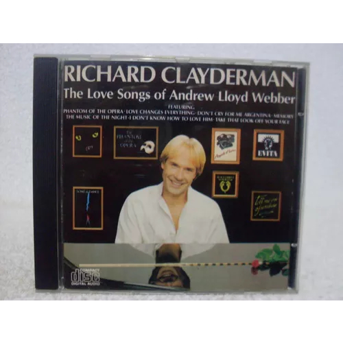 Cd Richard Clayderman- The Love Songs Of Andrew Lloyd Webber