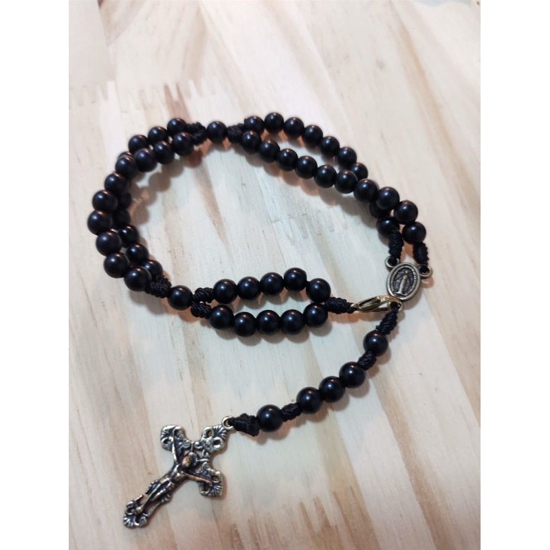 Terço de pulso, pulseira terço, terço de mão com nome