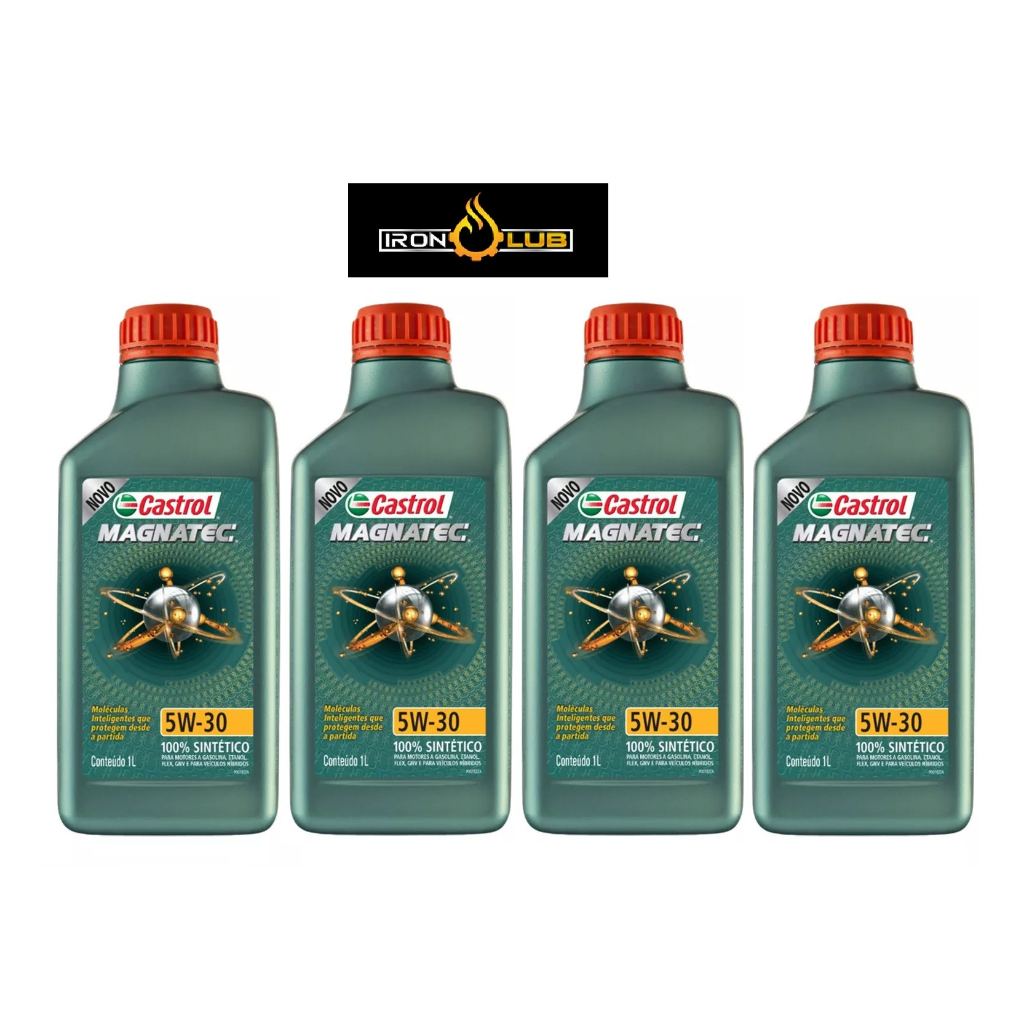 KIT 4 LITROS DE CASTROL 5W30 MAGNATEC API SP