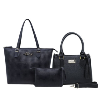 Kit bolsas feminina grande + bolsa tote média + Carteira para o dia a dia!!