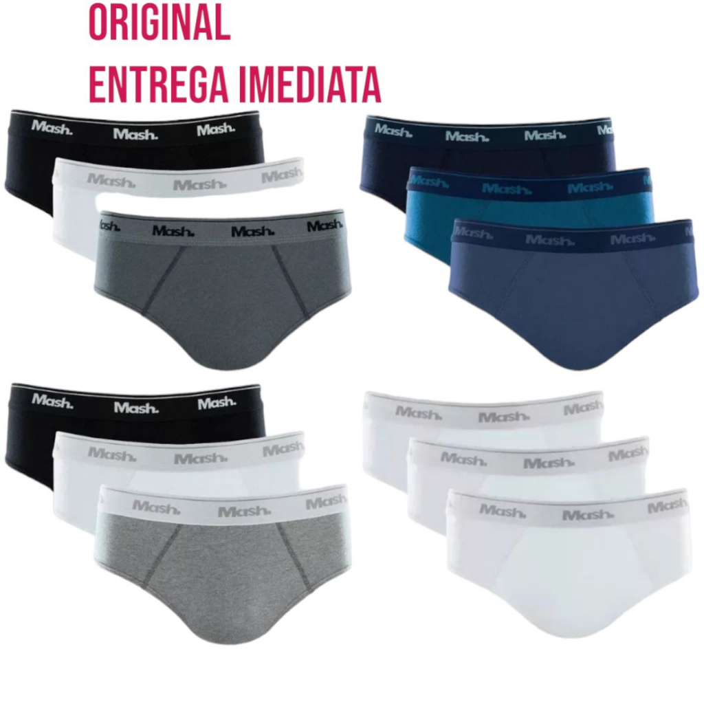 Cueca Mash Algodão Gg: Onde Comprar | BuscaProdutos