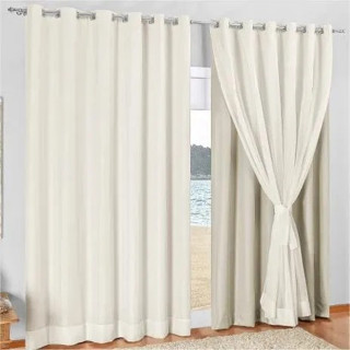 Cortina Blackout c/ Voil 5.00x2.50 em Tecido