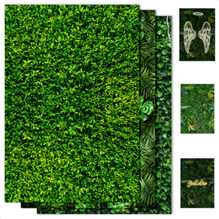 Painel Retangular de Festa Decoração Folhagem Muro Inglês Sublimado Tecido 1,50x2,20m em Oferta na Shopee