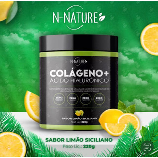 1 Pote Colageno + Ácido Hialuronico 216g Mega Oferta Não Perca Envio Flex