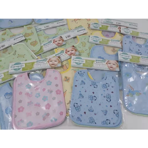 Babador Infantil Impermeavel Kit Com 12 - Promoção Atacado em Oferta na Shopee
