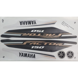 Kit Adesivos Yamanha Ybr Factor 150 019/020/021 Todas As Cores