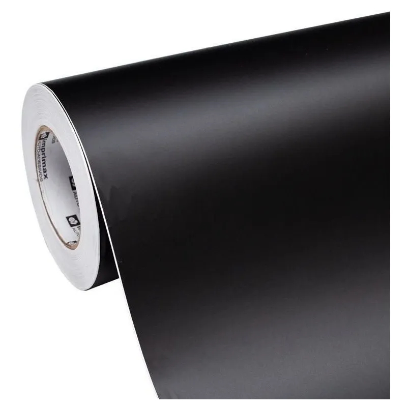 Adesivo Envelopamento Carro Moto Tuning Preto Fosco 1,22mx2m