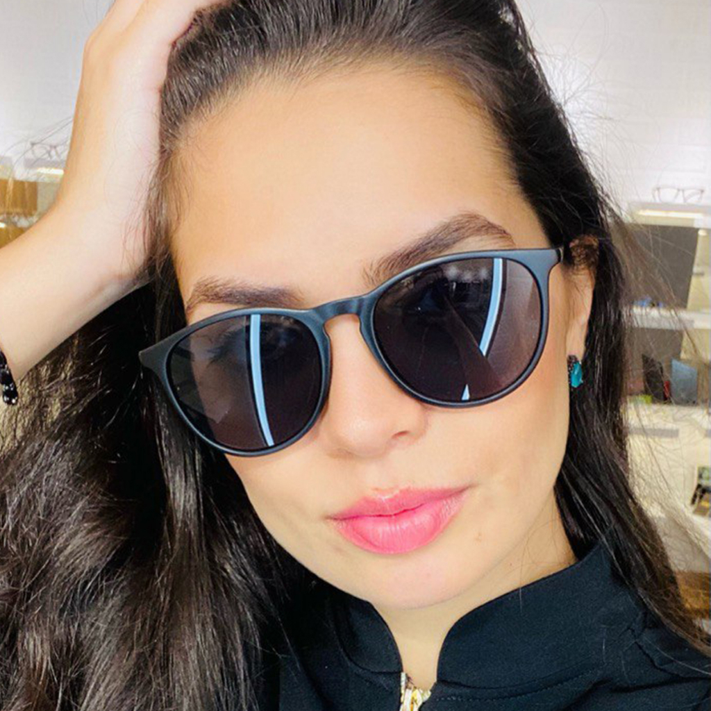 óculos de sol retrô unissex Vintage em Oferta na Shopee