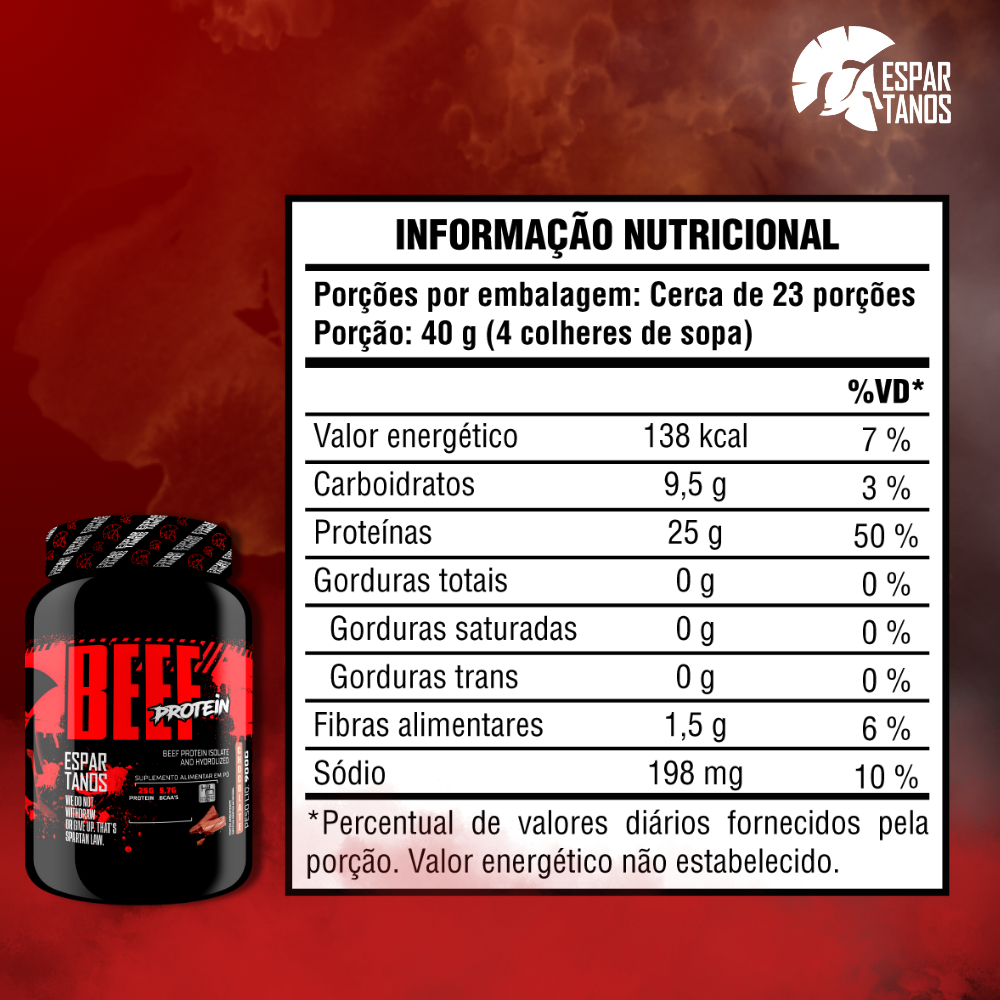 Detalhes do Proteína da carne - Kit Beef Protein  + BCAA + Colágeno + Creatina + Glutamina + Pré Treino + Shaker
