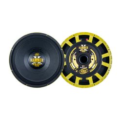 Alto Falante Eros Hammer Xbass 7200 15 Polegadas 2250w 4ohms Amarelo