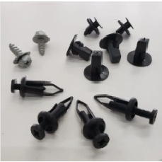 Kit de Grampo para o Parachoque Traseiro Corolla 2002 2003 2004 2005 2006 2007 2008 KPA0602004