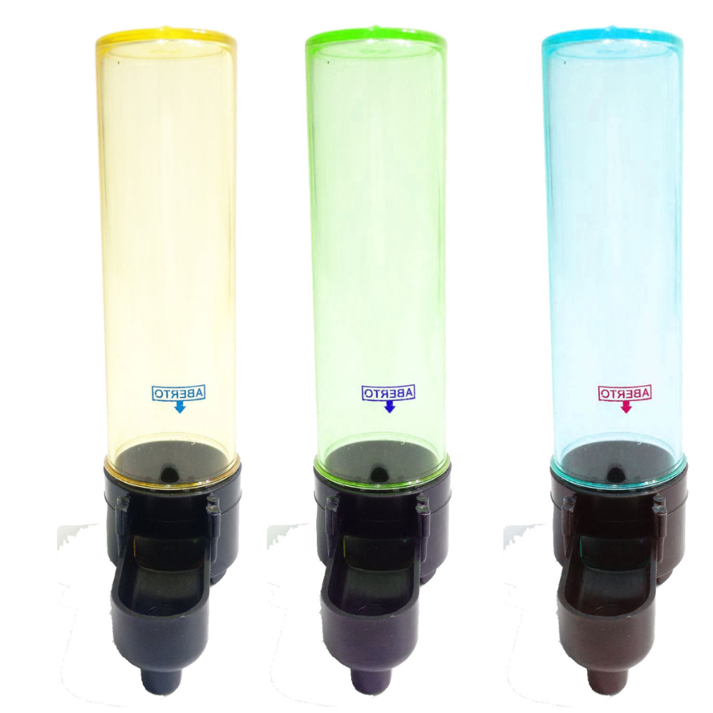 Bebedouro Transporte Trincão Cores 75ml - Passaros e Aves em Geral - Malha Larga em Oferta na Shopee