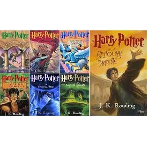 Coleção Harry Potter - O Prisioneiro de Azkaban, Relíquias da Morte, A Pedra Filosofal...