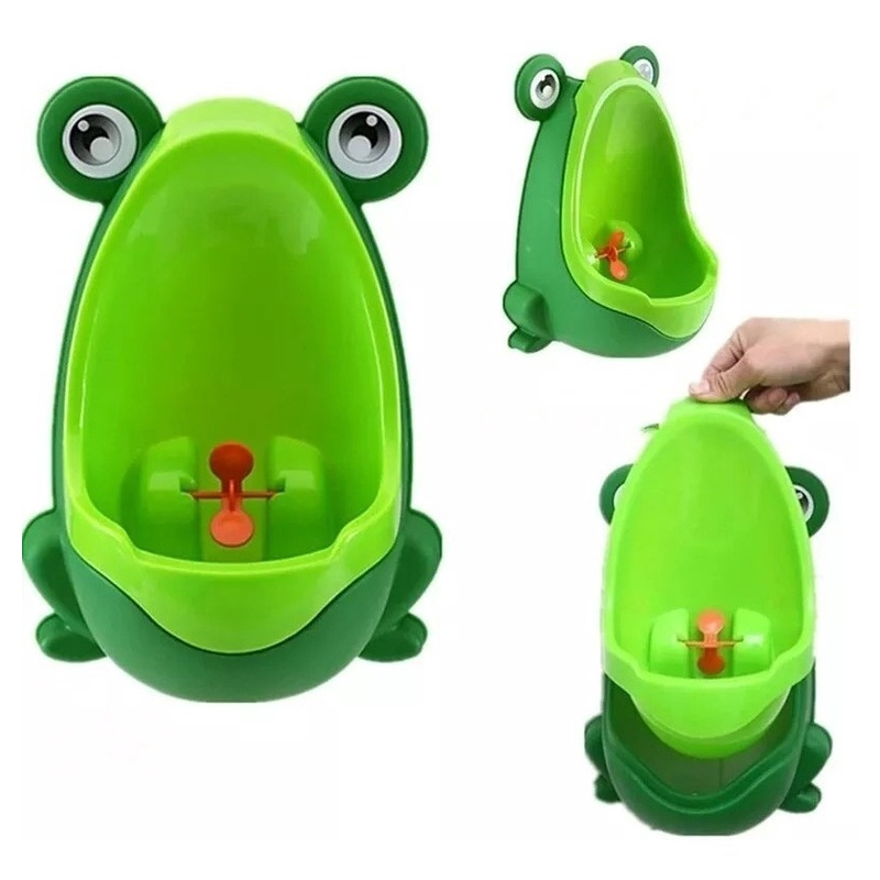 Mictório Infantil Sapinho Rico Baby - Troninho Penico de Parede Menino