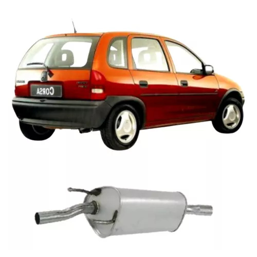 Surdina Silencioso Traseiro Corsa Hatch Wind 1.0 1.4 1.6