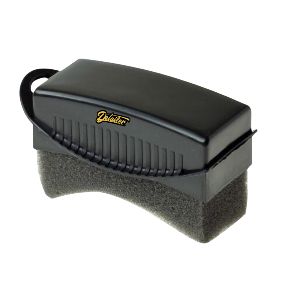 APLICADOR PNEU PRETINHO EM ESPUMA COM BASE DE PLASTICO PROFISSIONAL em Oferta na Shopee