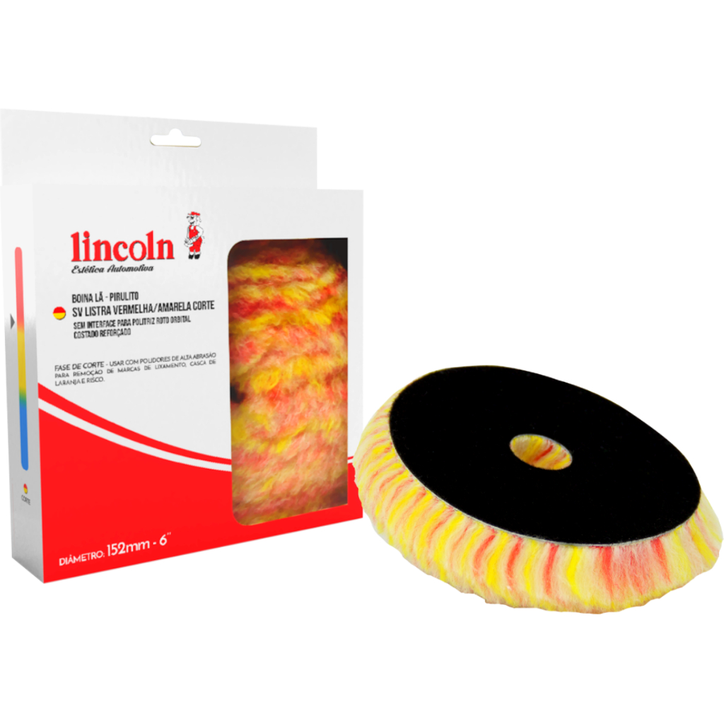 Boina Pirulito de Lã Para Corte Médio sem Interface 6'' Lincoln em Oferta na Shopee