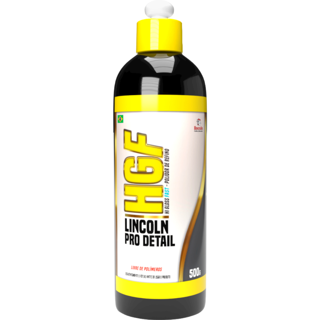 HGF Hi Gloss Fast Lincoln Polidor de Refino Lustro 500g