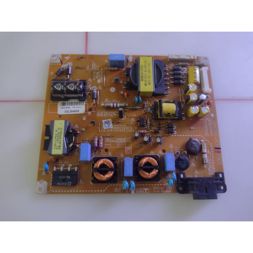 (#)     Placa Fonte Com Defeito Tv   32ls4600 Defeito