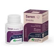 Seren Snacks Cães 30 Tabs Triptofano Magnezio - Ourofino Pet