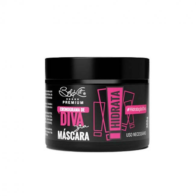 Máscara Hidrata Cronograma de Diva 300g Belkit