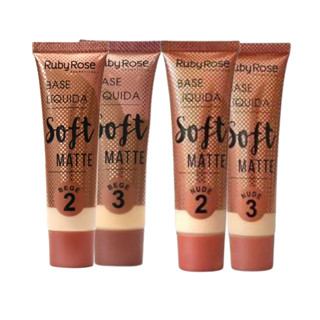 Base Líquida Soft Matte HB8050 - Ruby Rose
