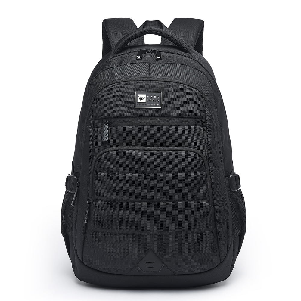 Mochila Masculina Preta Executiva Hang Loose Offshore Moda Feminina Espaçosa Reforçada