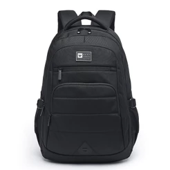 Mochila Masculina Preta Executiva Hang Loose Offshore Moda Feminina Espaçosa Reforçada