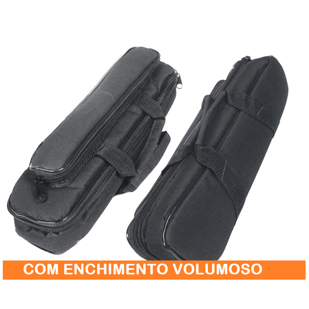 Capa Extra Luxo Para Flauta Transversal