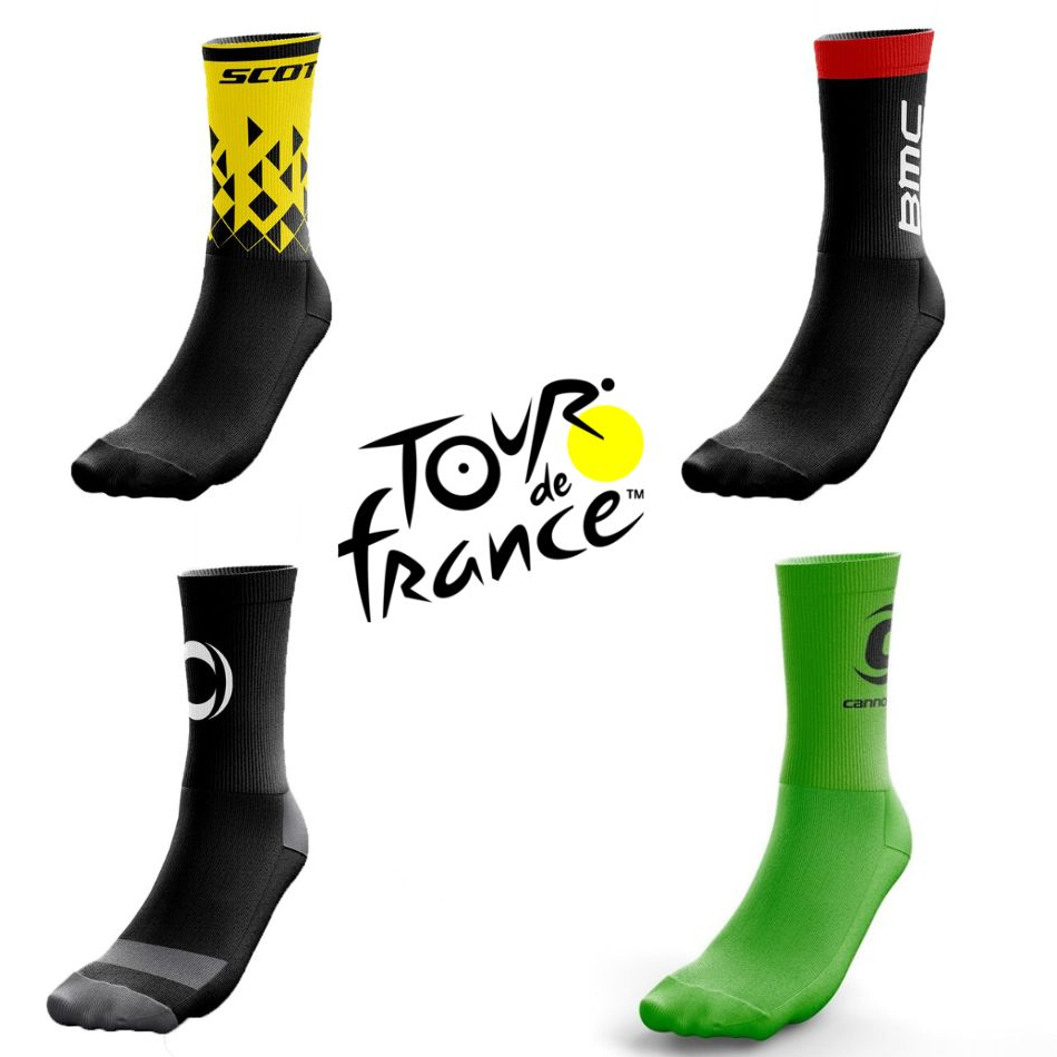 Meia de Ciclismo Tour de France em Oferta na Shopee