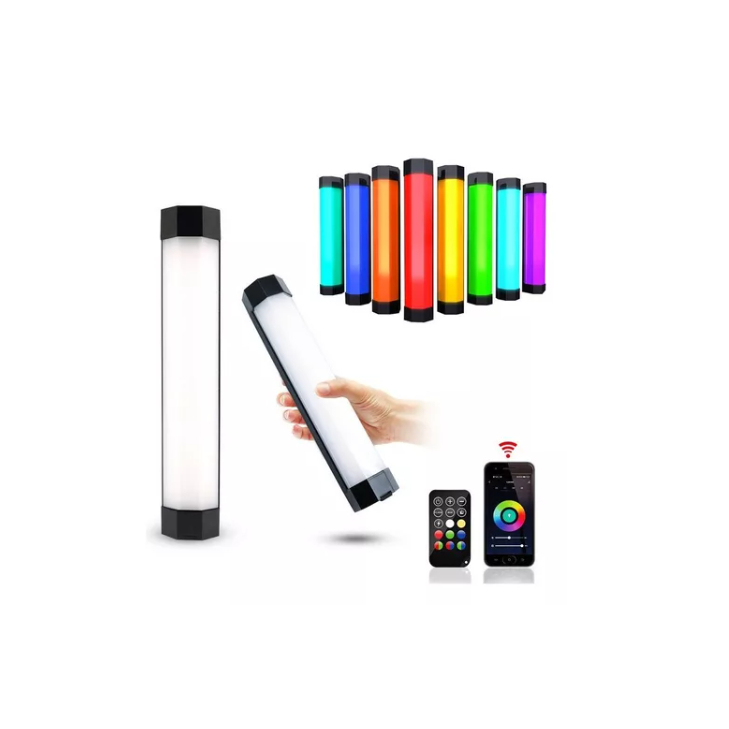 Bastão Led Tubo Iluminador Rgb 6W Ip67 Resistente Agua LUXCEO P200