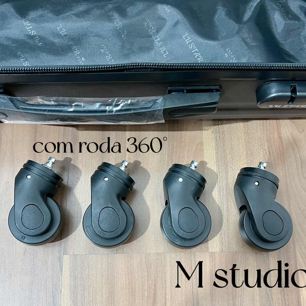 Mala de viagem De Bordo Abs Giro 360° Cadeado 7KG--12KG