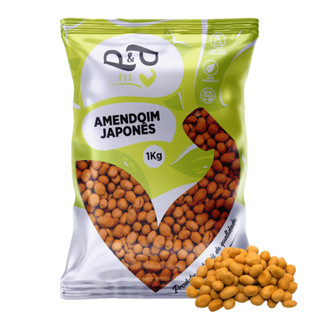 Amendoim Japonês Crocante 1kg - P&P