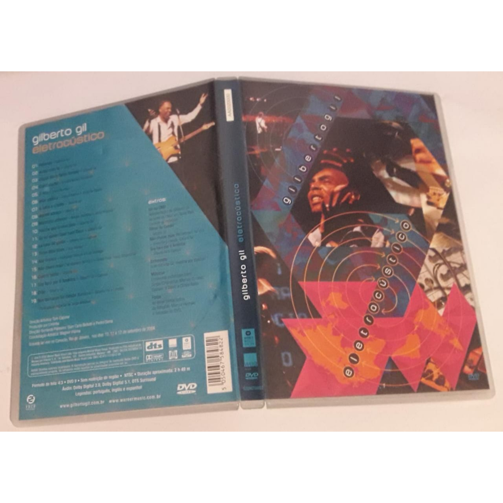 DVD - Gilberto Gil - Eletroacústico