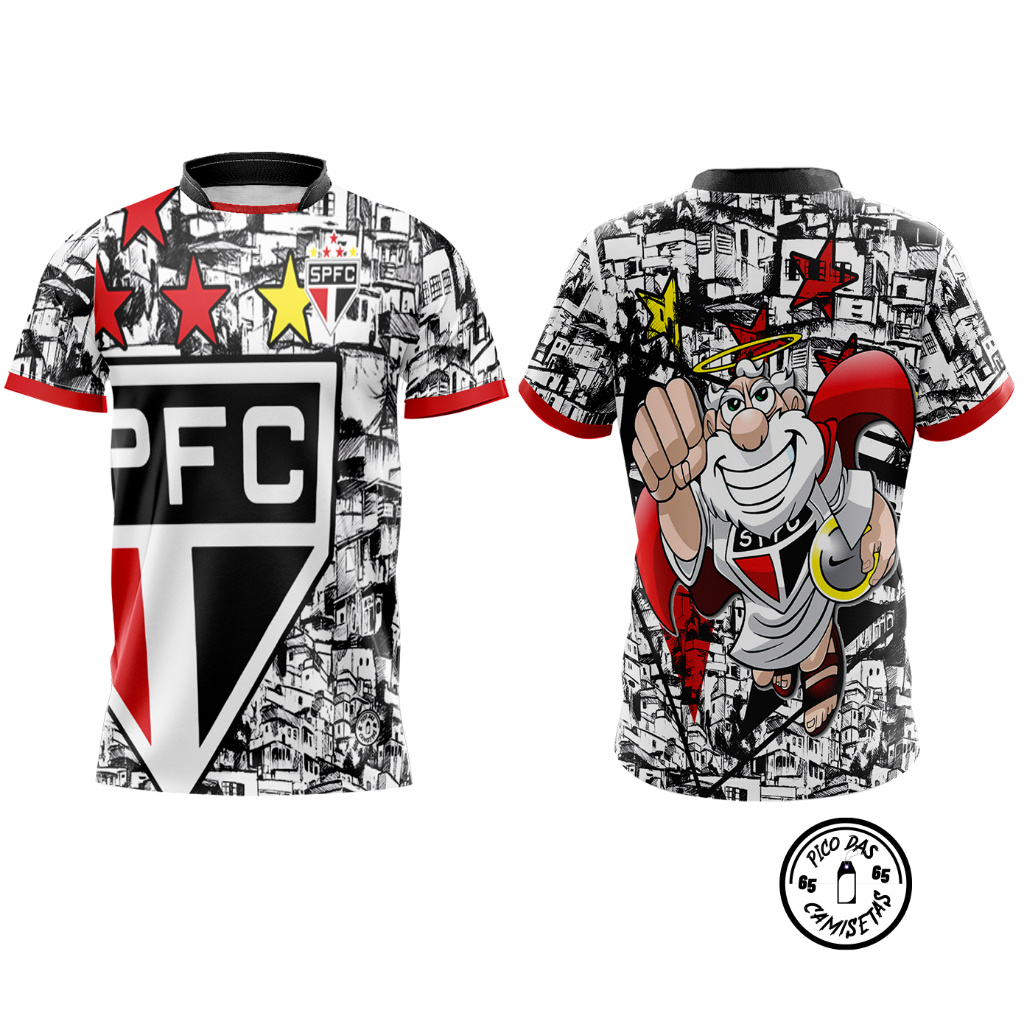 CAMISETA QUEBRADA SÃO PAULO