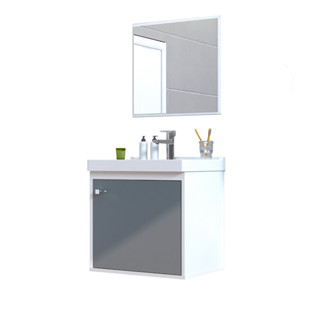 Gabinete Banheiro 100% MDF - Veneto 40 cm