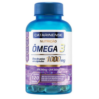 Ômega 3 1000mg 120 Cápsulas - Catarinense