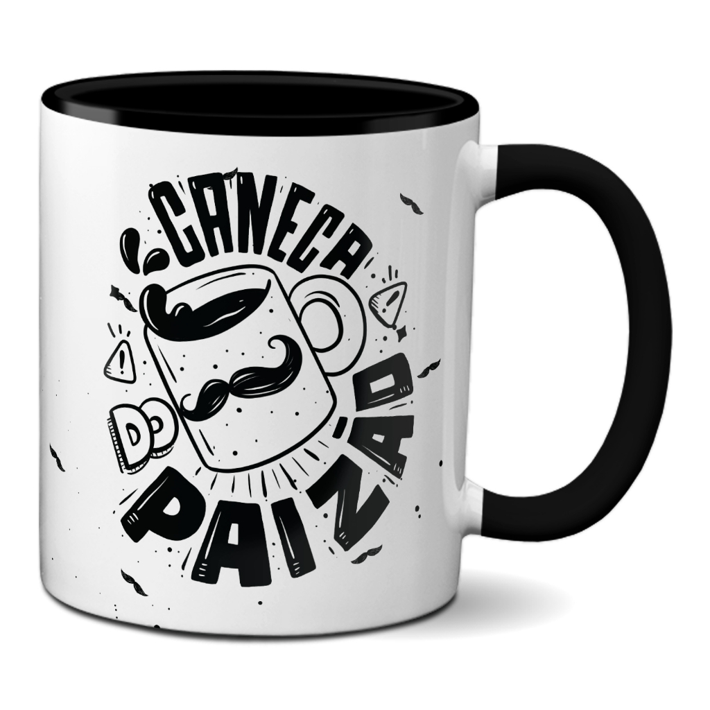 Caneca Presente Feliz Dia Dos Pais Caneca Do Paizão Bigode