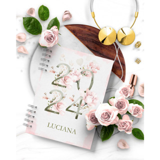 Agenda Floral Rosa 2024