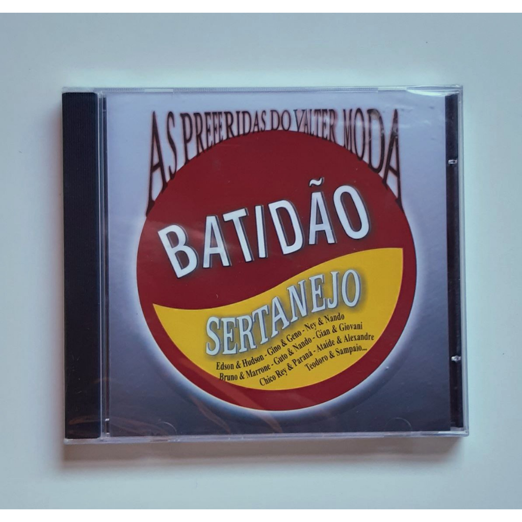 Cd Batidão Sertanejo - As Preferidas Do Valter Moda - Novo Lacrado