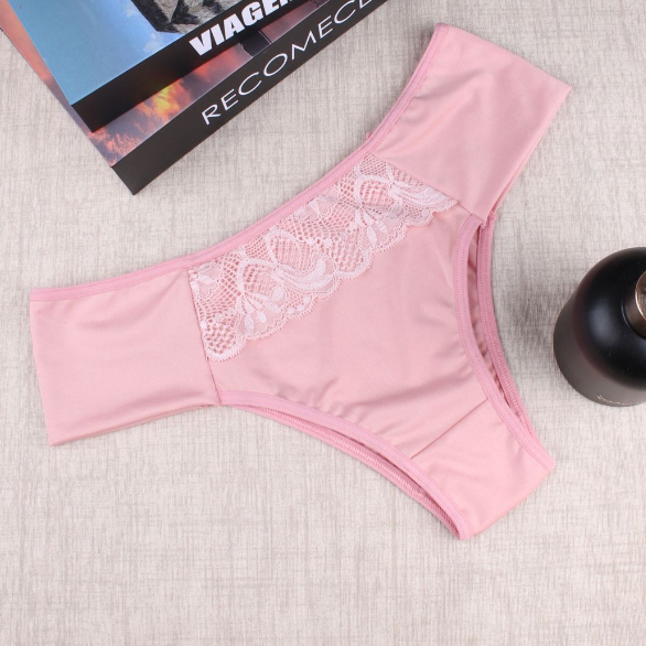 Kit 3 Calcinha Microfibra Lateral Média Pala Dupla Detalhe Com Renda Ref:345 em Oferta na Shopee