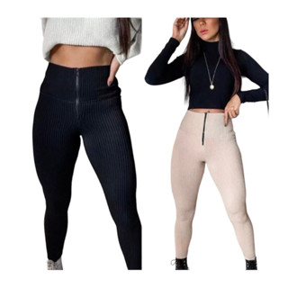 Calça Legging Cintura alta academia Festa feminina