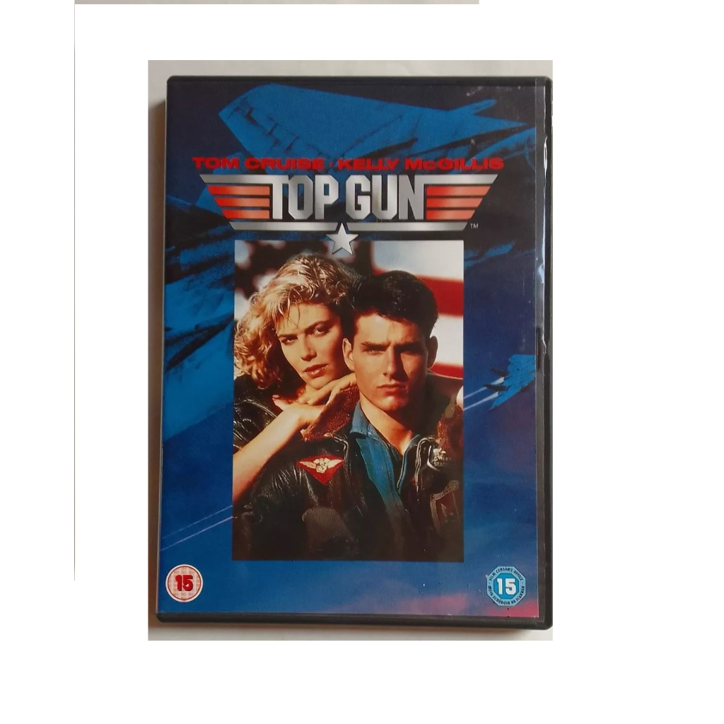 Dvd Top Gun 1 Tom Cruise Paramount IMPORTADO INGLATERRA Legendado Usado