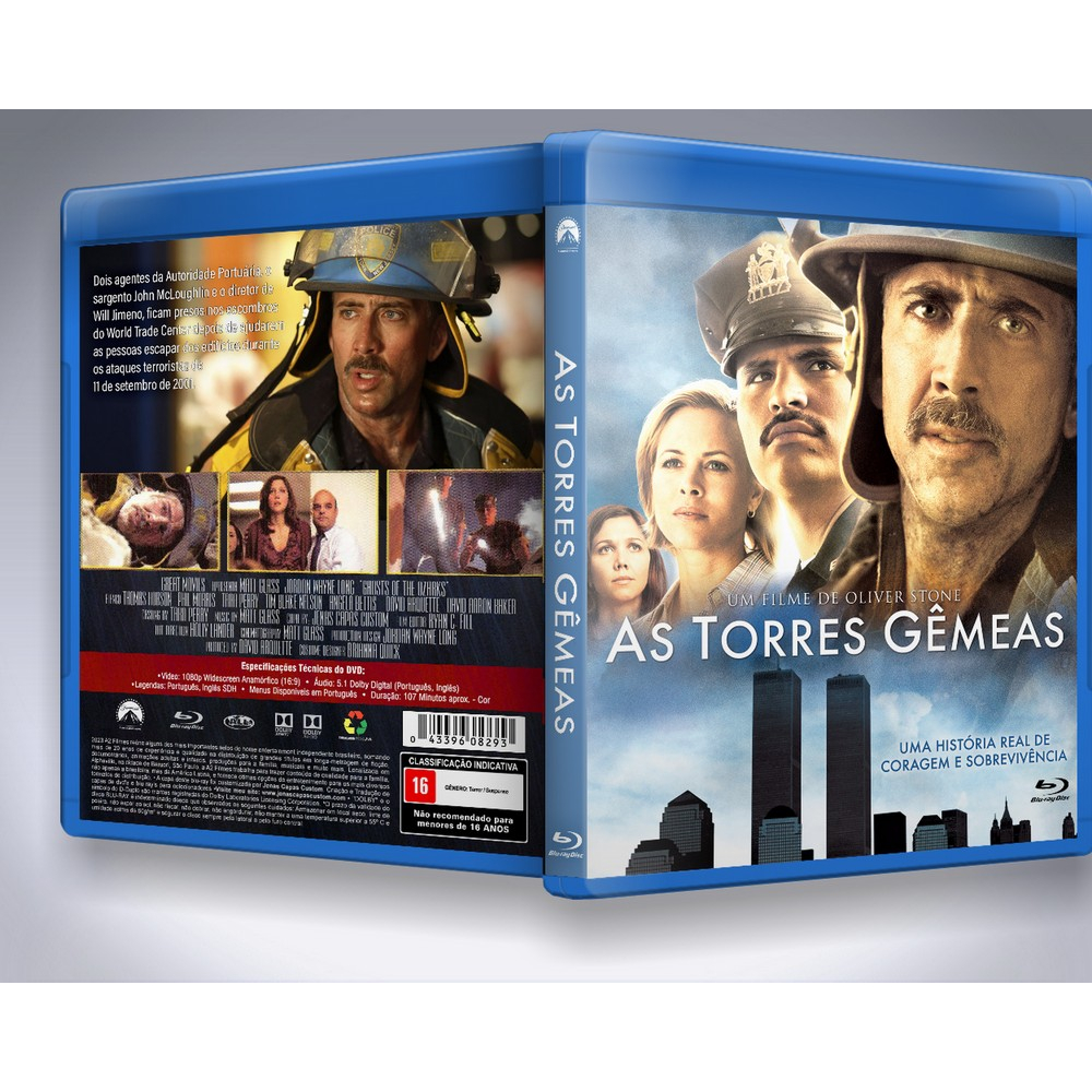 Blu-ray: As torres Gêmeas [PERSONALIZADO]